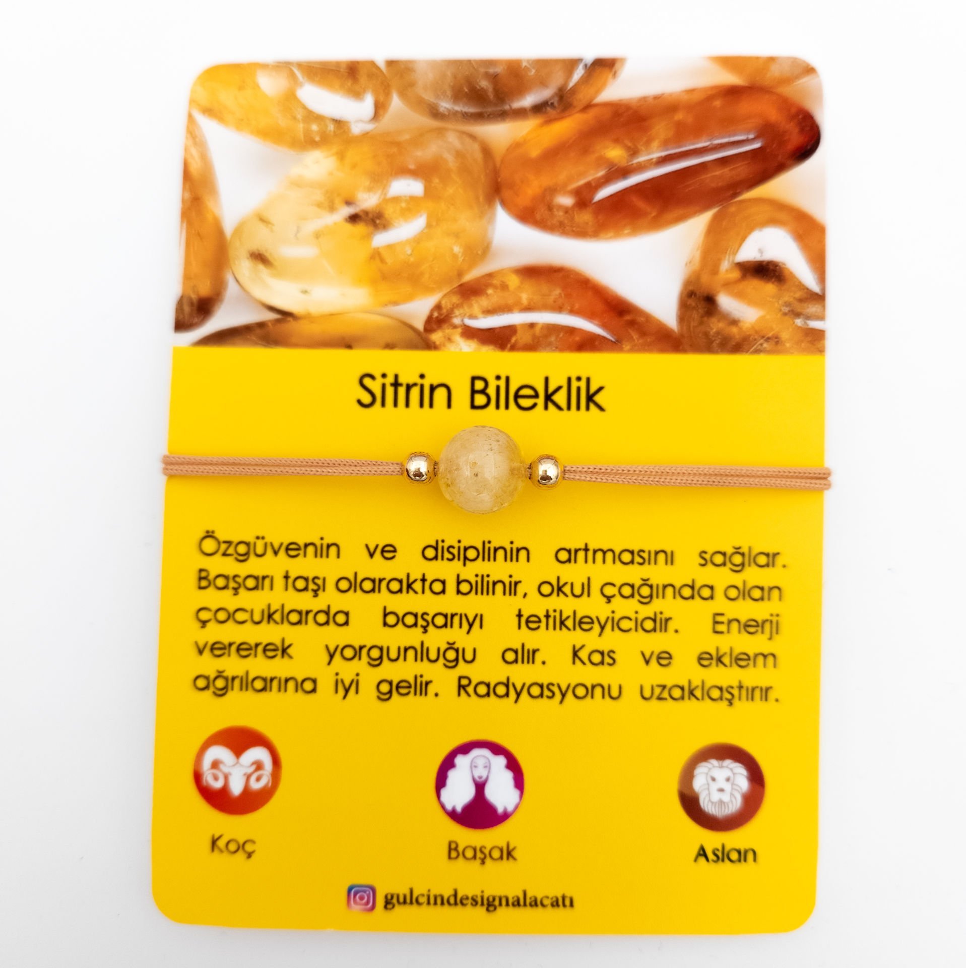 SİTRİN BİLEKLİK