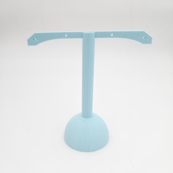 AÇIK MAVİ İKİLİ KÜPE STANDI