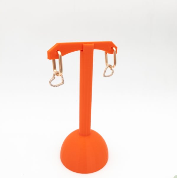 TURUNCU TEKLİ KÜPE STANDI