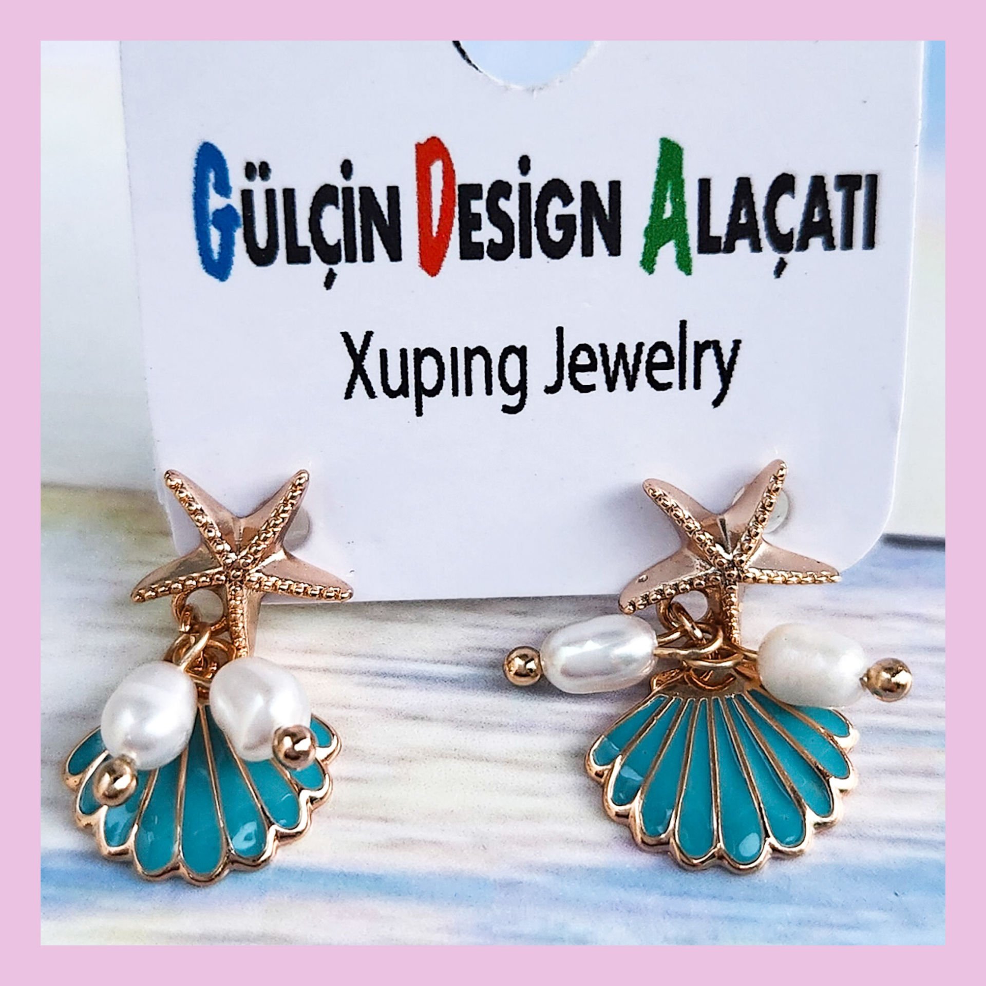 DENİZ KABUKLU VİP KÜPE