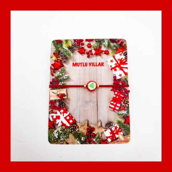 FİMO YENİYIL AĞACI BİLEKLİK