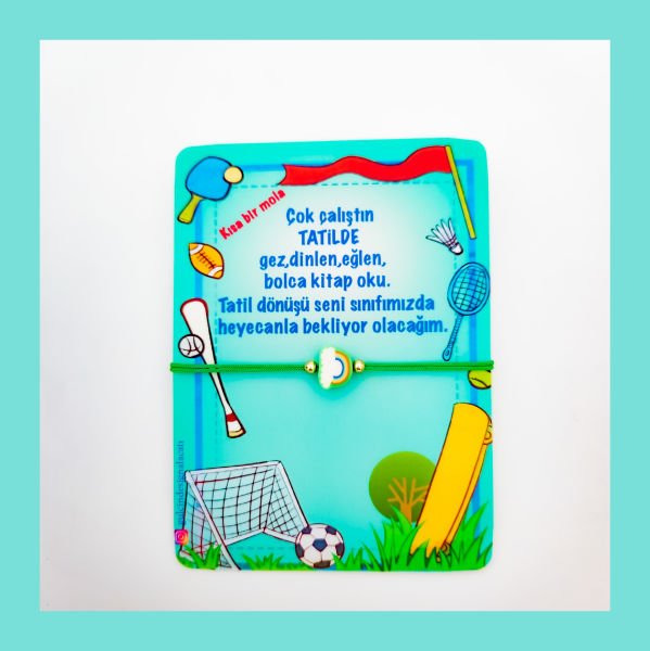 FİMO GÖKKUŞAĞI BİLEKLİK-YEŞİL