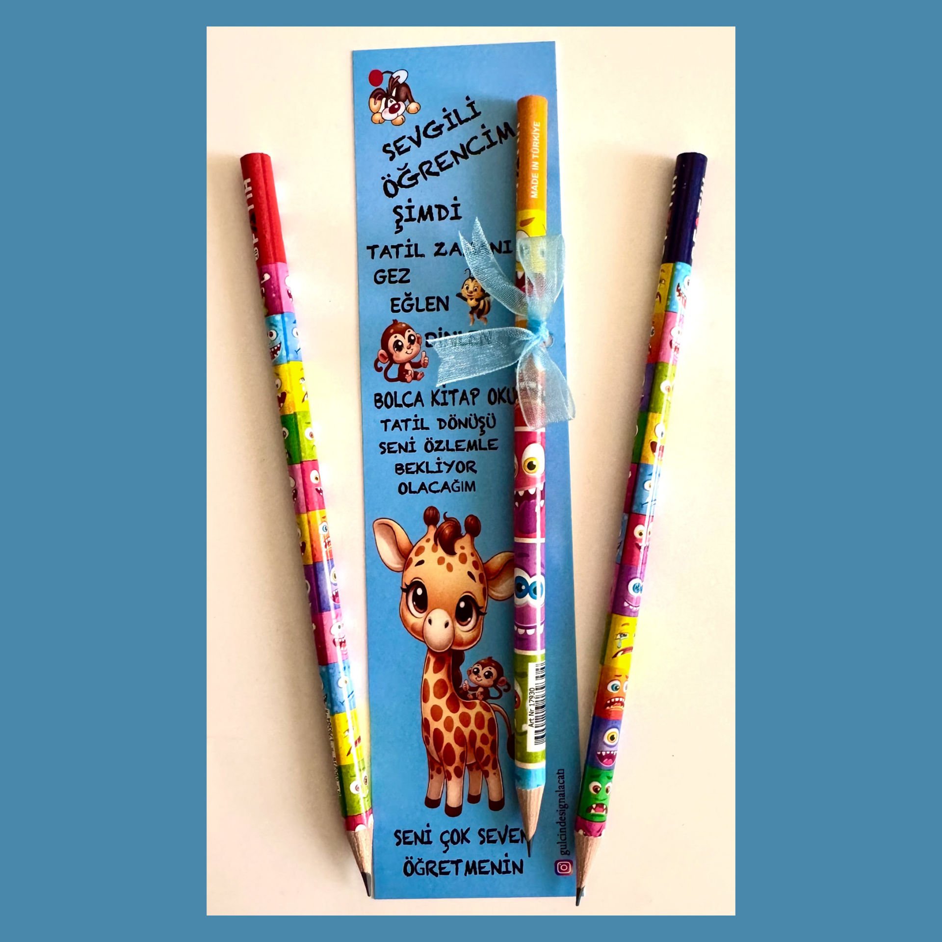 KİTAP AYRACI ve KALEM SETİ
