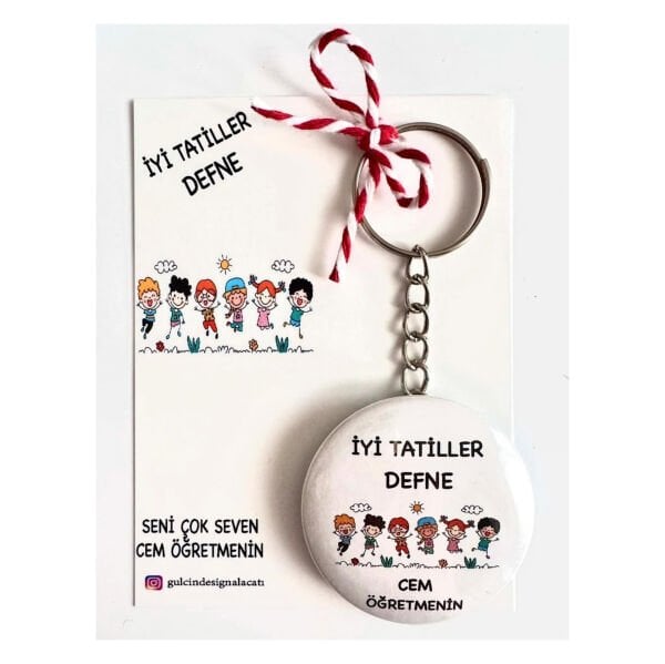 İYİ TATİLLER- AÇACAK ANAHTARLIK