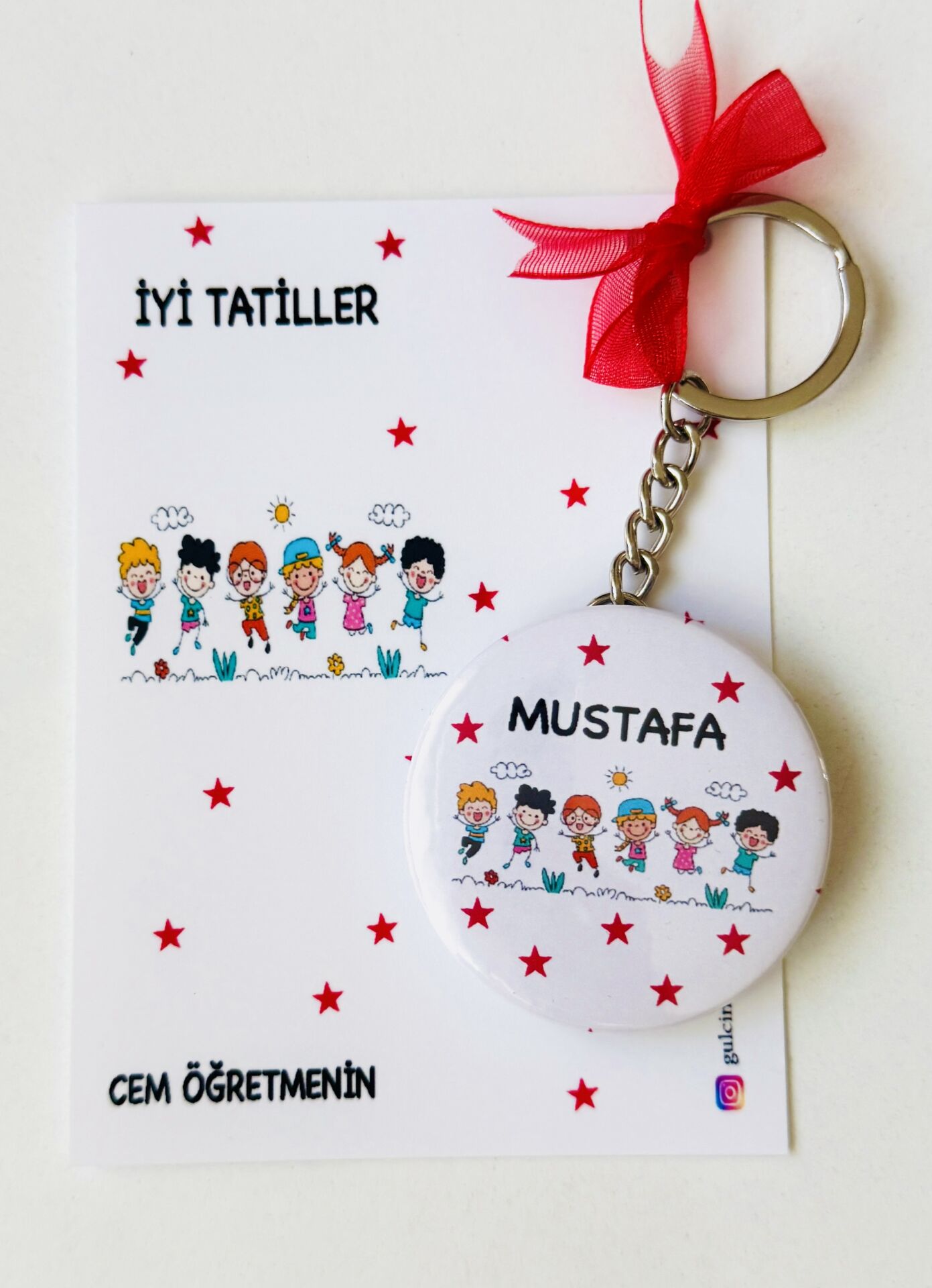 İYİ TATİLLER- AÇACAK ANAHTARLIK