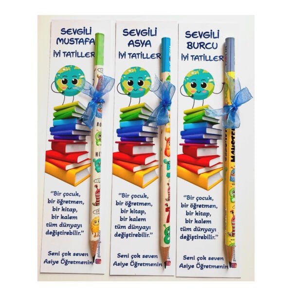 KİTAP AYRACI VE KALEM