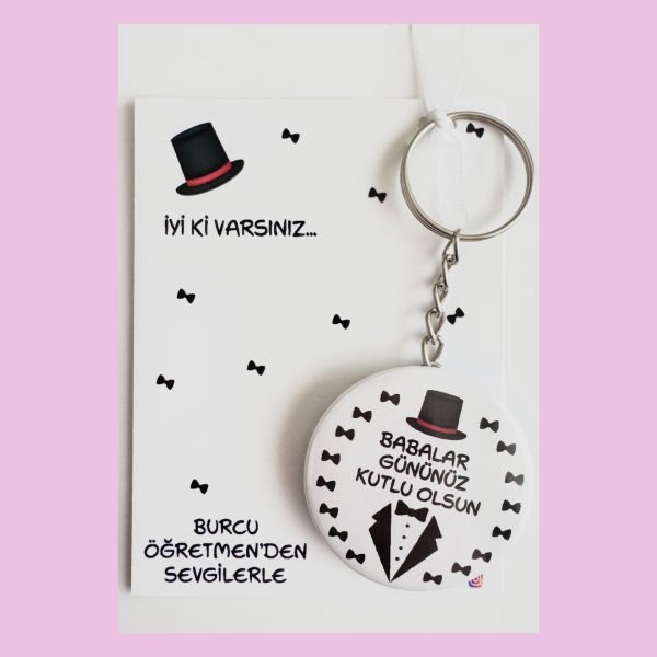 BABALAR GÜNÜ AÇACAK ANAHTARLIK (10 ADET)