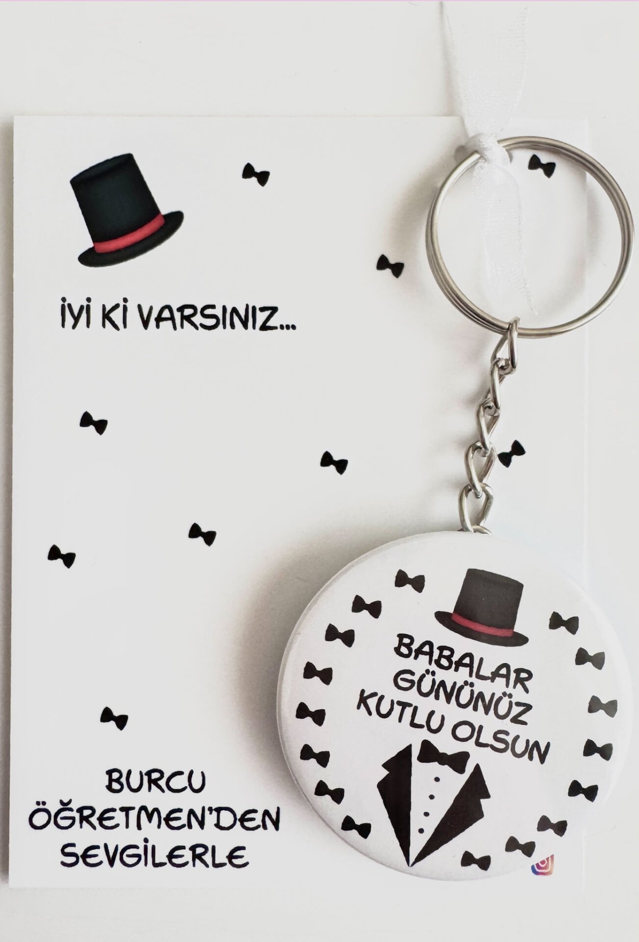 BABALAR GÜNÜ AÇACAK ANAHTARLIK