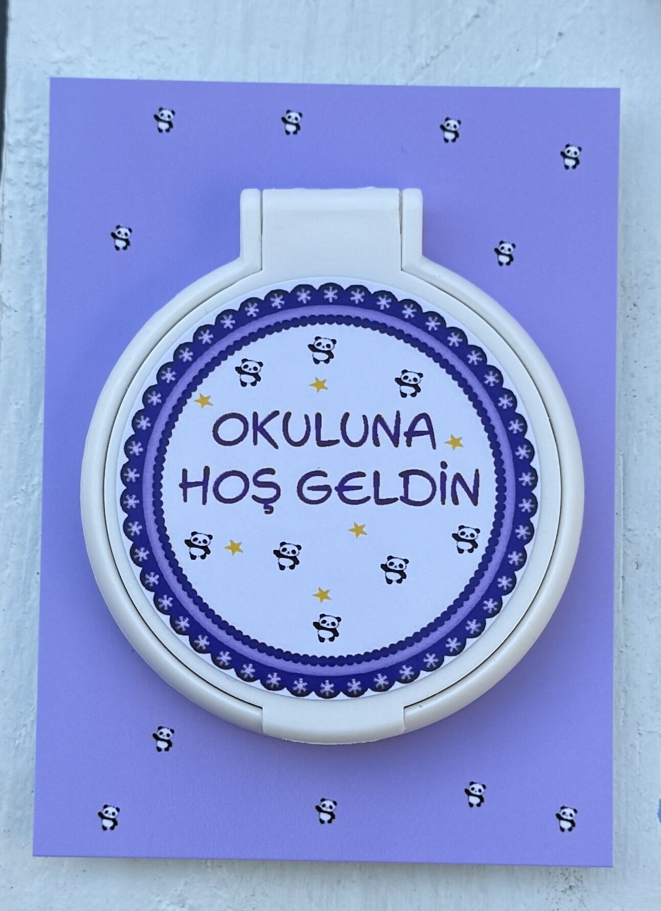 PLEXİ AYNA -OKULA MERHABA