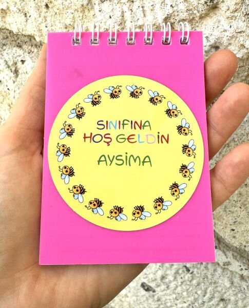 MİNİ  BLOKNOT ETİKETLİ