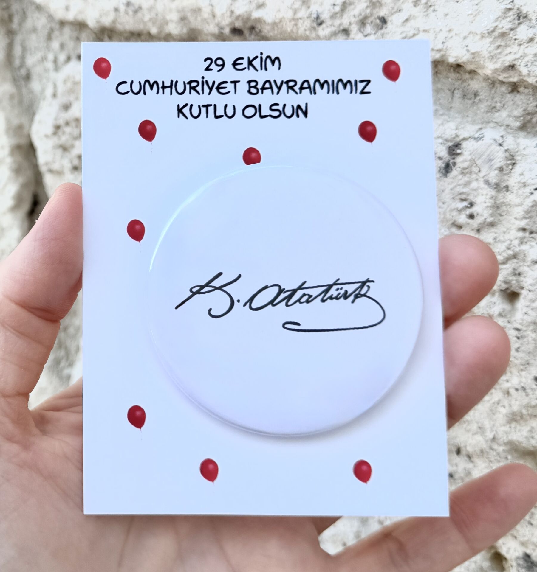 29 EKİM ROZETi
