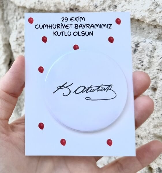 29 EKİM ROZETi