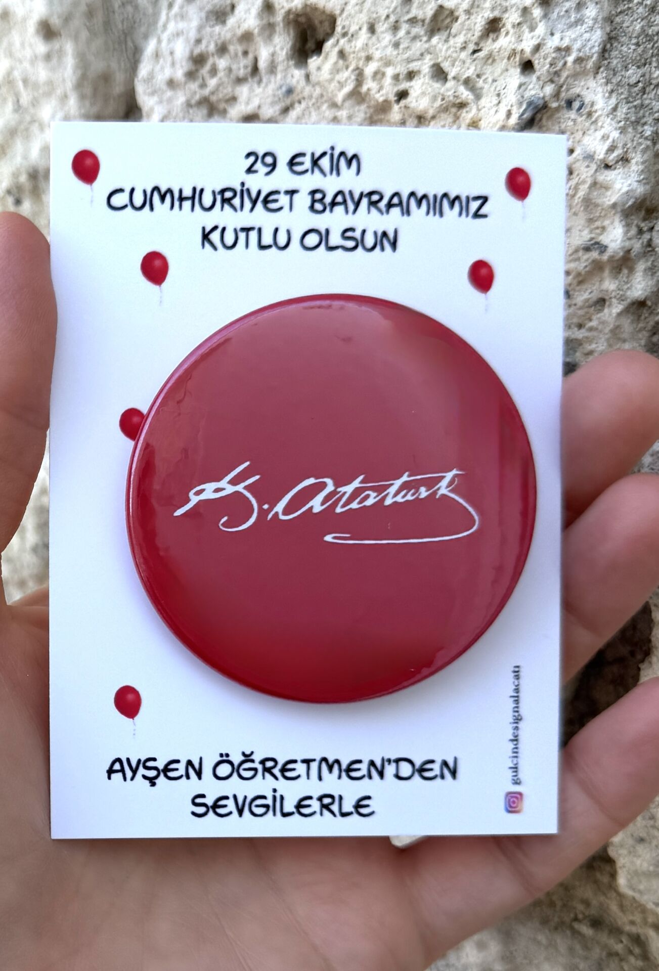 29 EKİM ROZETİ