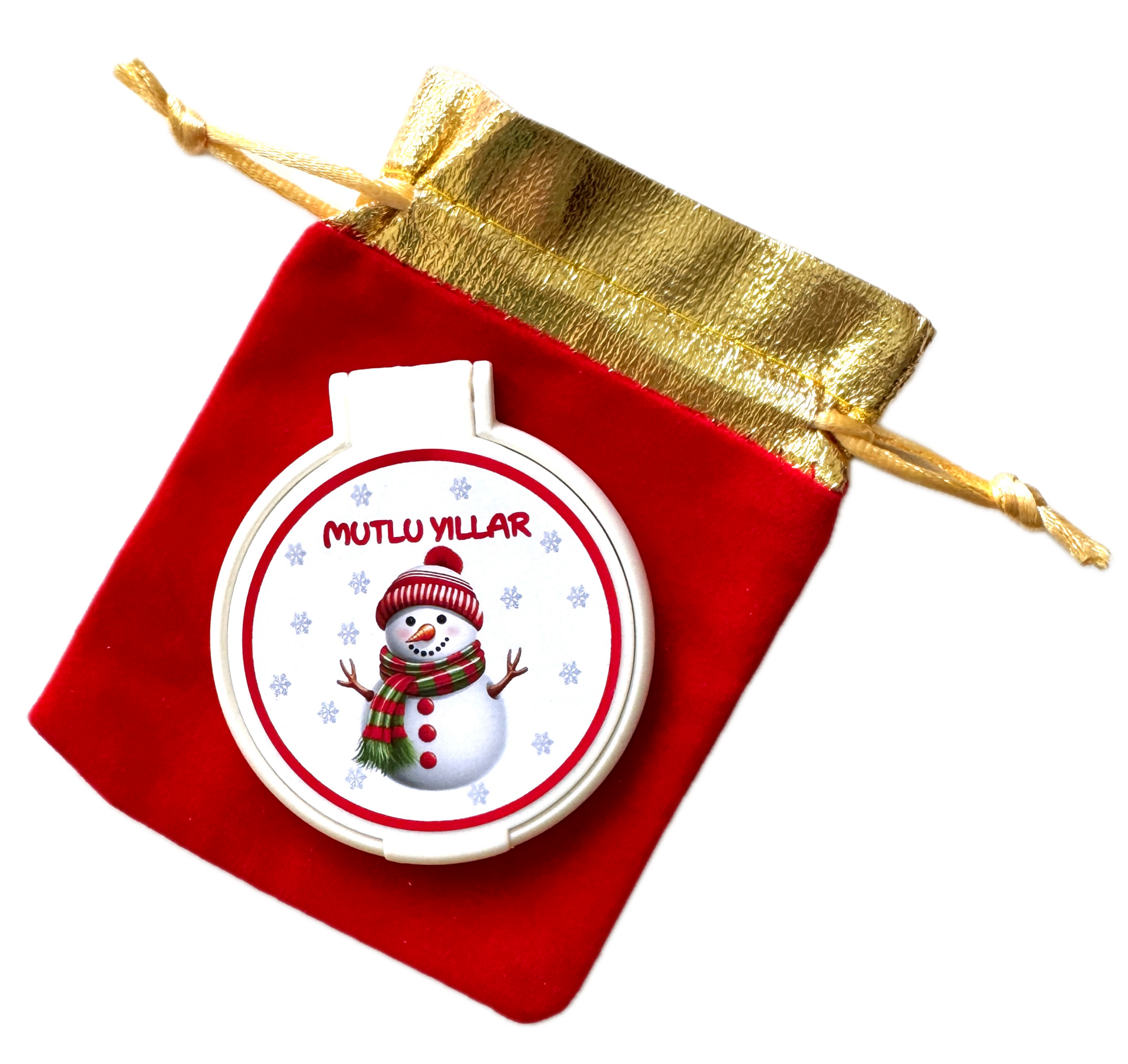 KESELİ, YILBAŞI ETİKETLİ , PLEXİ CEP AYNA