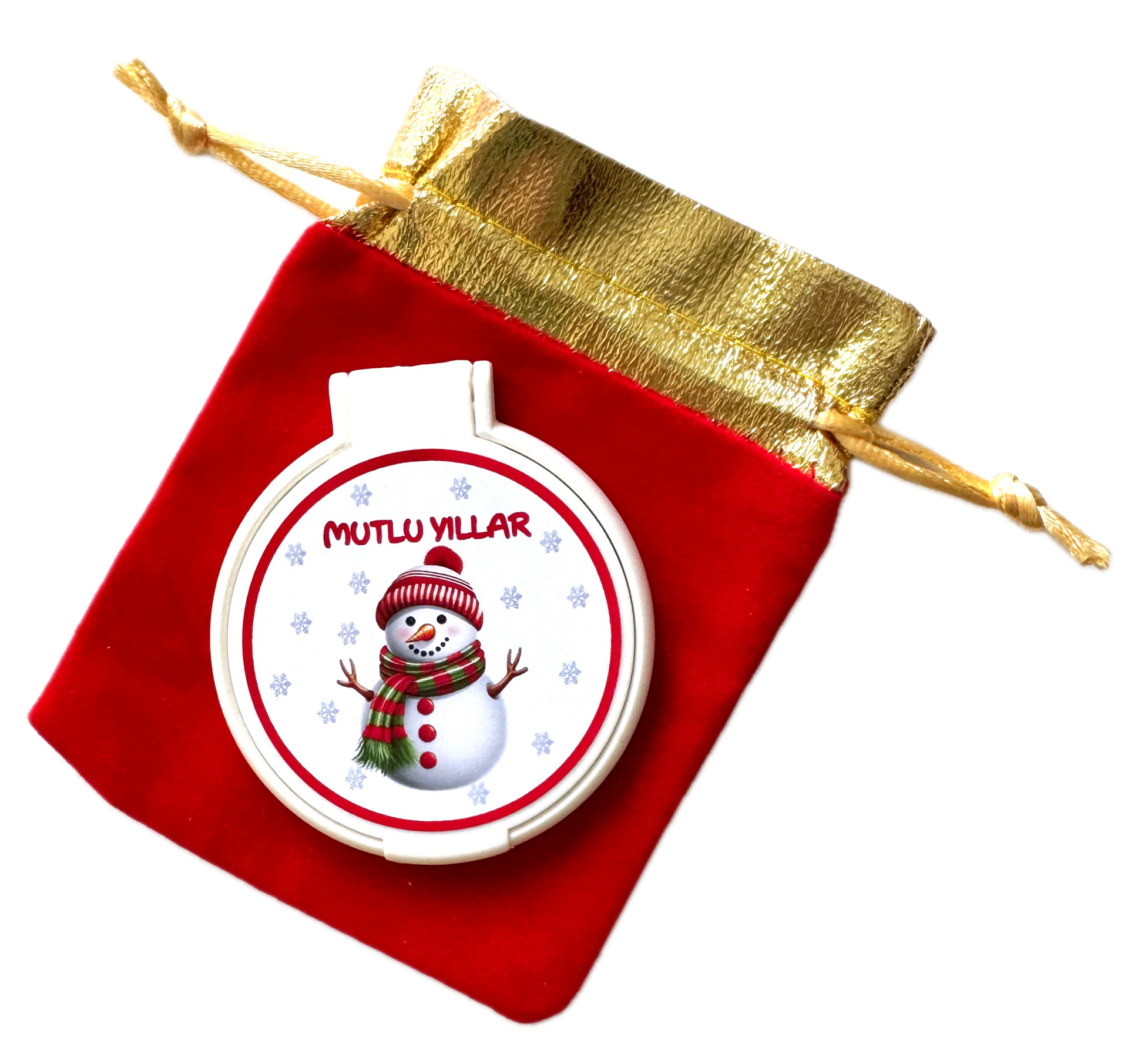 KESELİ, YILBAŞI ETİKETLİ , PLEXİ CEP AYNA