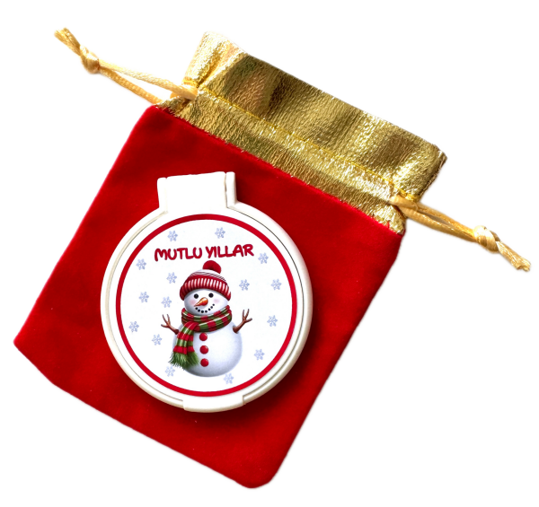 KESELİ, YILBAŞI ETİKETLİ , PLEXİ CEP AYNA