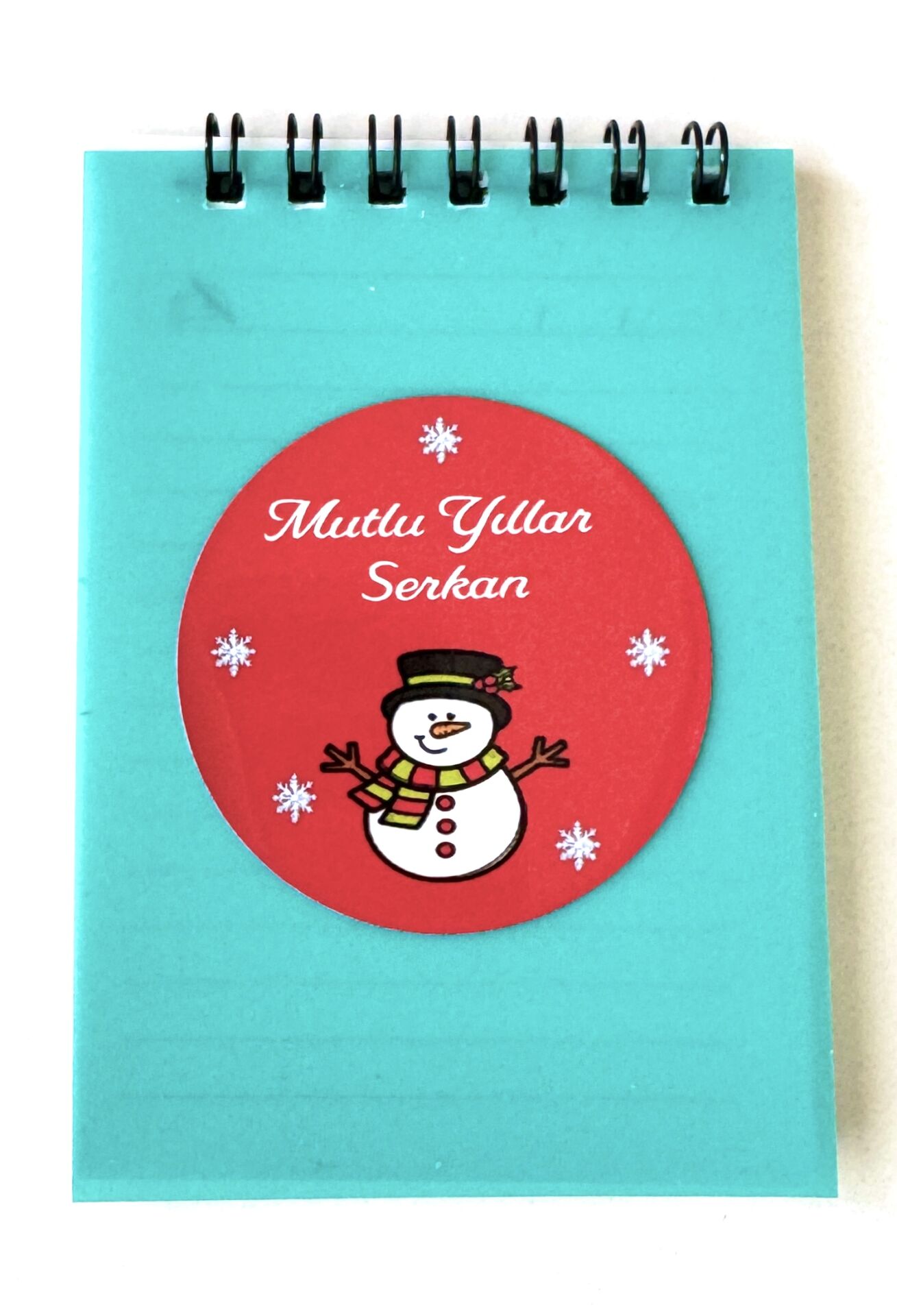 MİNİ BLOKNOT DEFTER (İSME ÖZEL ETİKETLİ)