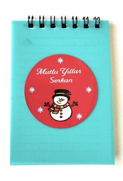 MİNİ BLOKNOT DEFTER (İSME ÖZEL ETİKETLİ)