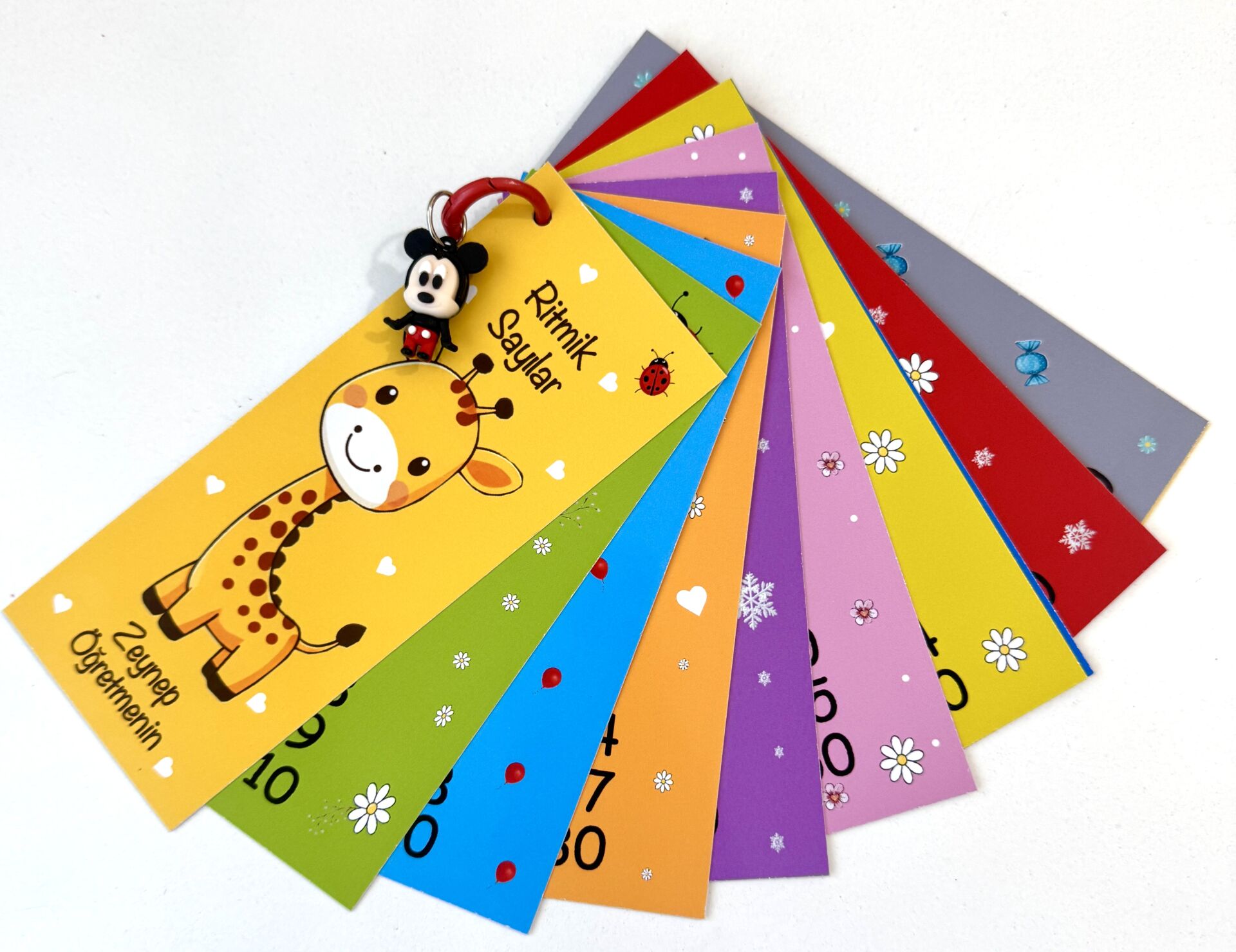 RİTMİK SAYILAR KARTLARI