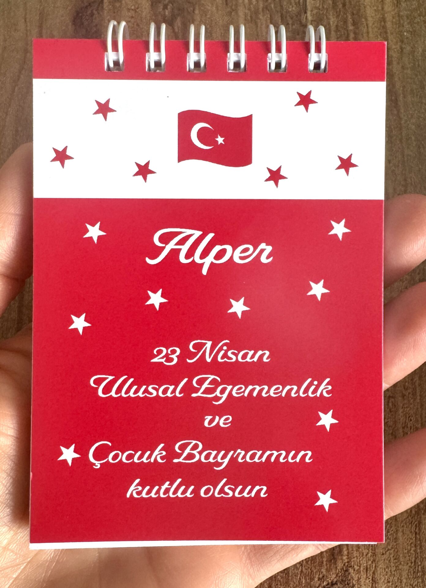 23 NİSAN MİNİ BLOKNOT DEFTER