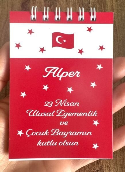23 NİSAN MİNİ BLOKNOT DEFTER