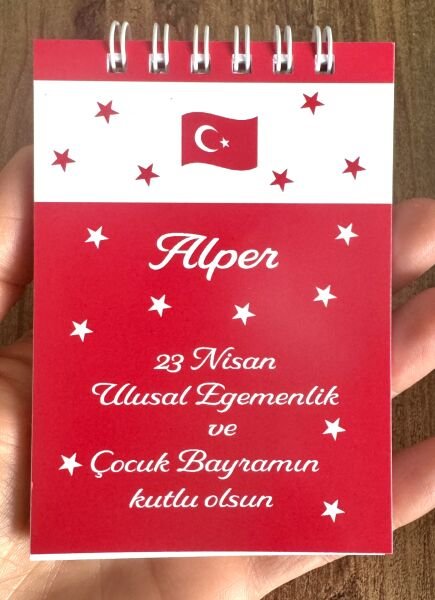23 NİSAN MİNİ BLOKNOT DEFTER