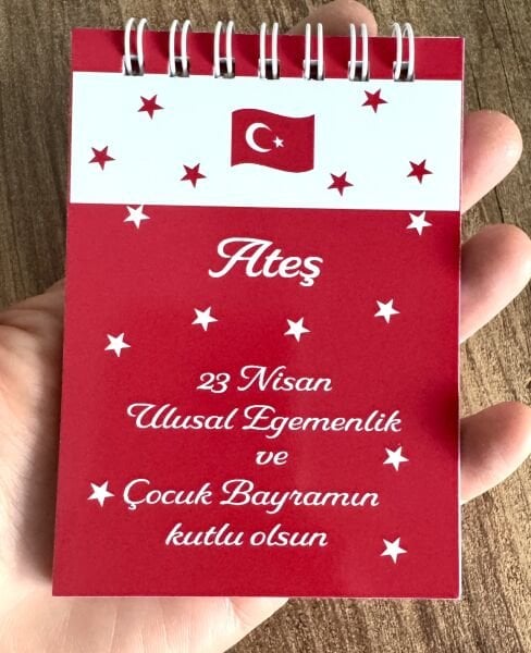 23 NİSAN BLOKNOT DEFTER