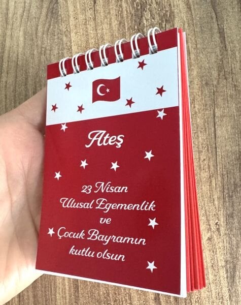 23 NİSAN BLOKNOT DEFTER