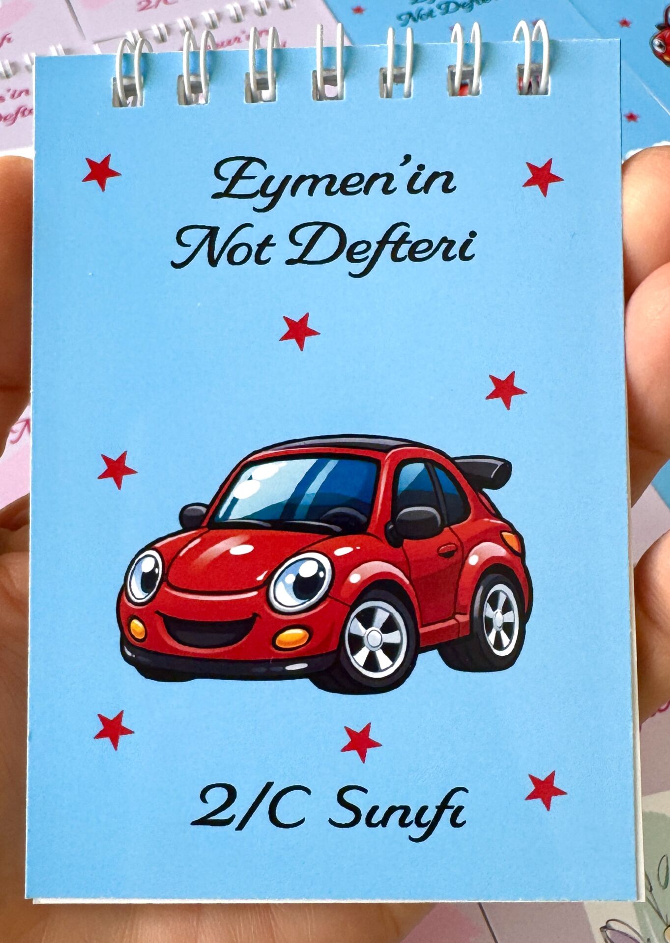 İSME ÖZEL NOT DEFTERİ