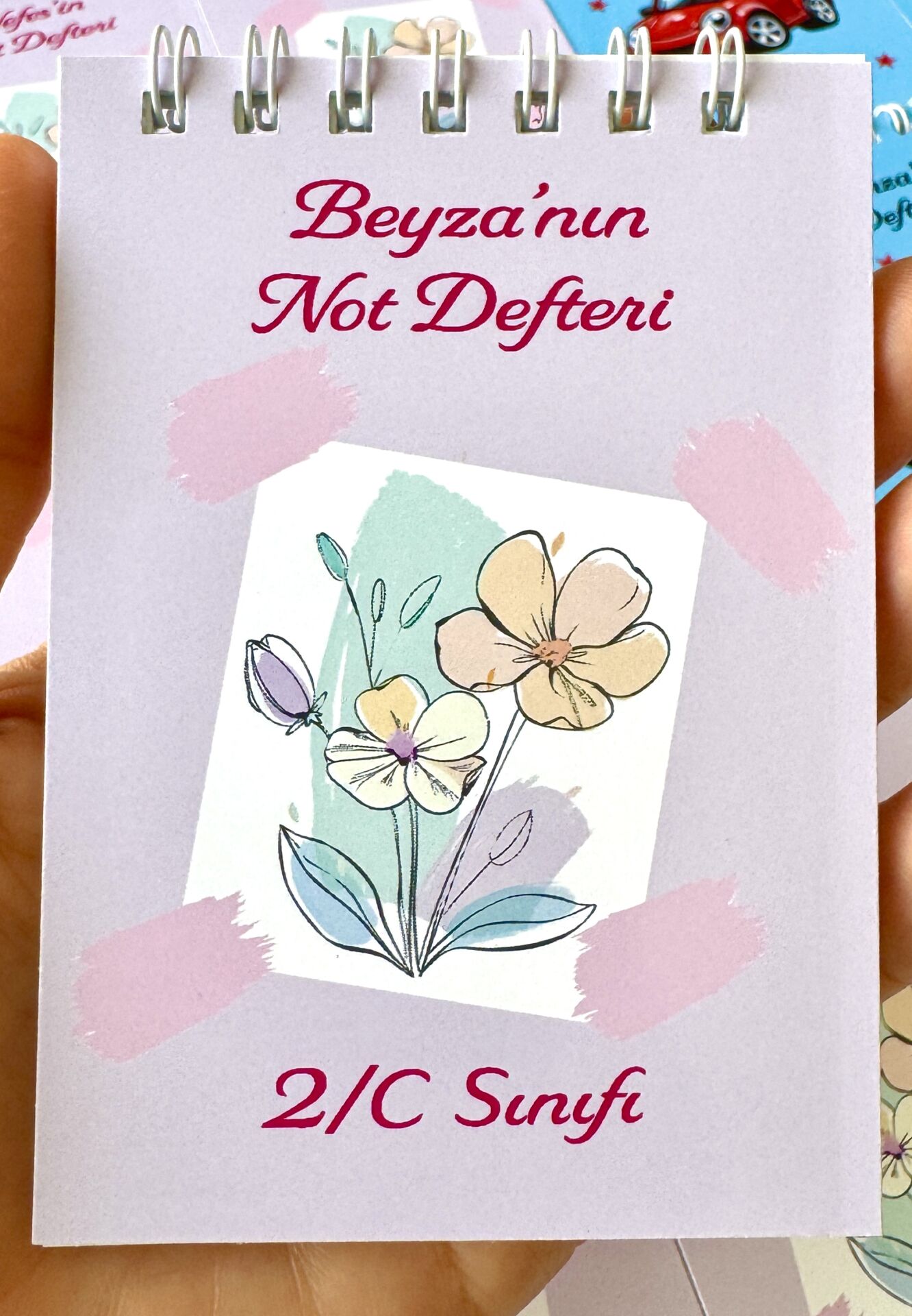 İSME ÖZEL NOT DEFTERİ