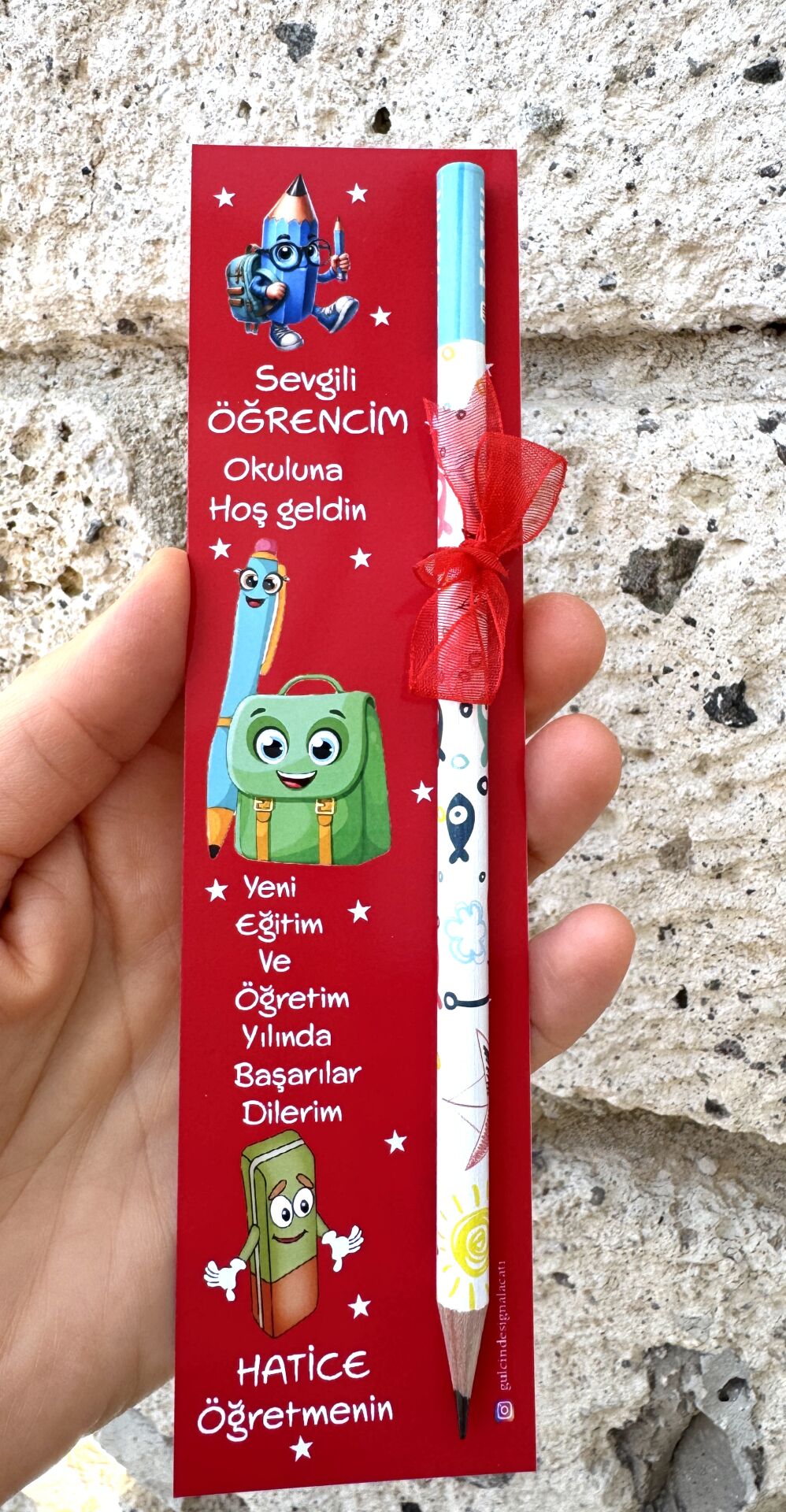 KİTAP AYRACI VE KALEM (TEKLİ ALIM)