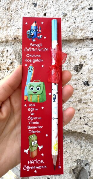 KİTAP AYRACI VE KALEM (TEKLİ ALIM)
